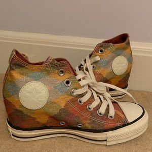 Missoni x Converse Wedge Sneakers NWOT